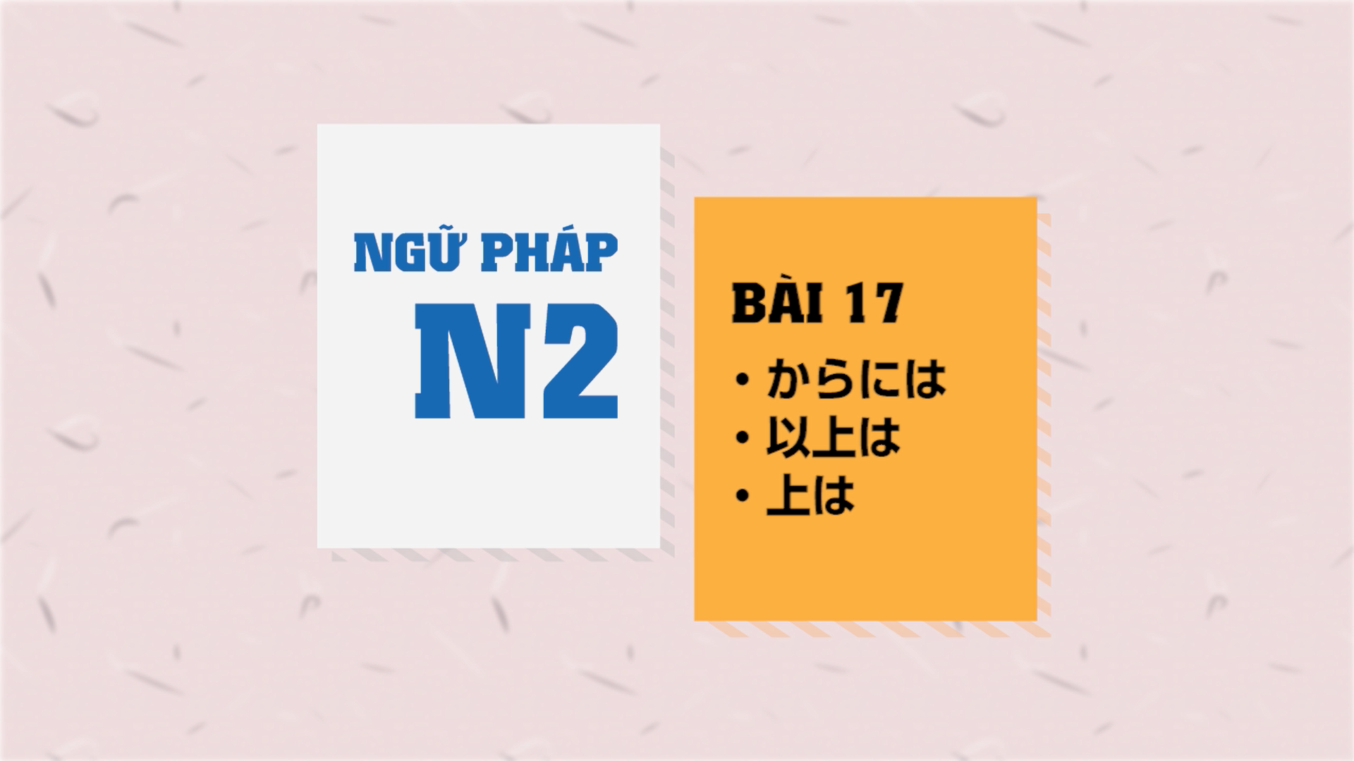 [Ngữ pháp N2] Bài 17: 〜からには・〜以上(は)・〜上は
