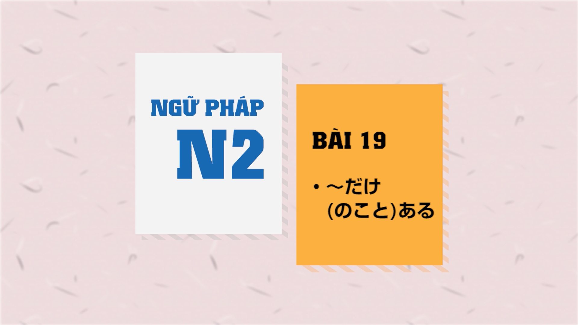 [Ngữ pháp N2] Bài 19: 〜だけ（のことは）ある