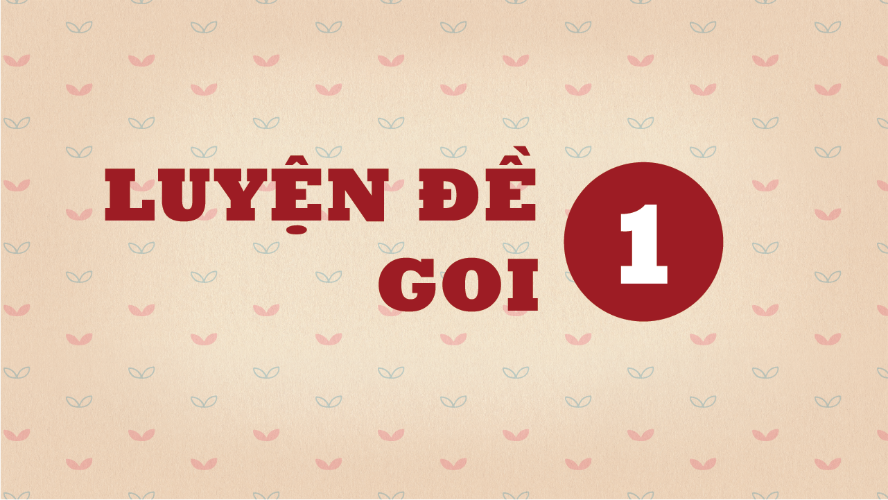 Đề 1